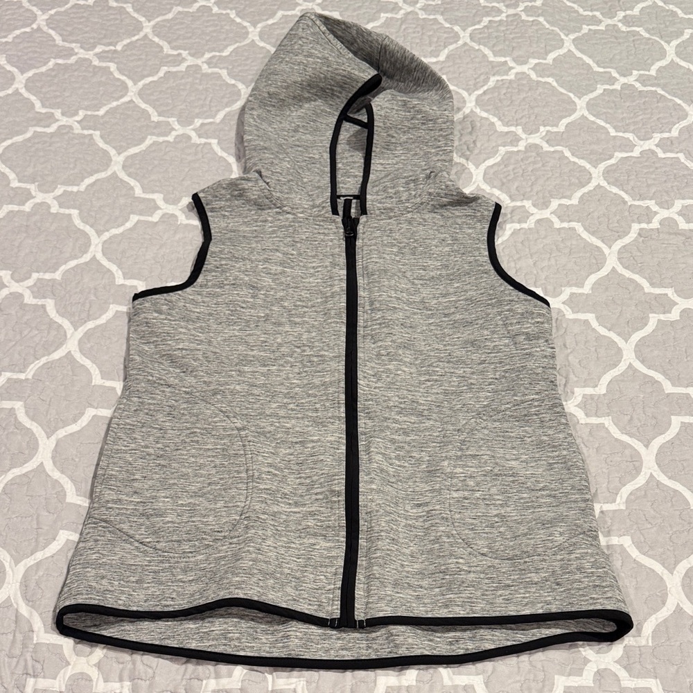 Lululemon Athletica Heather Gray Insculpt Reversible Vest